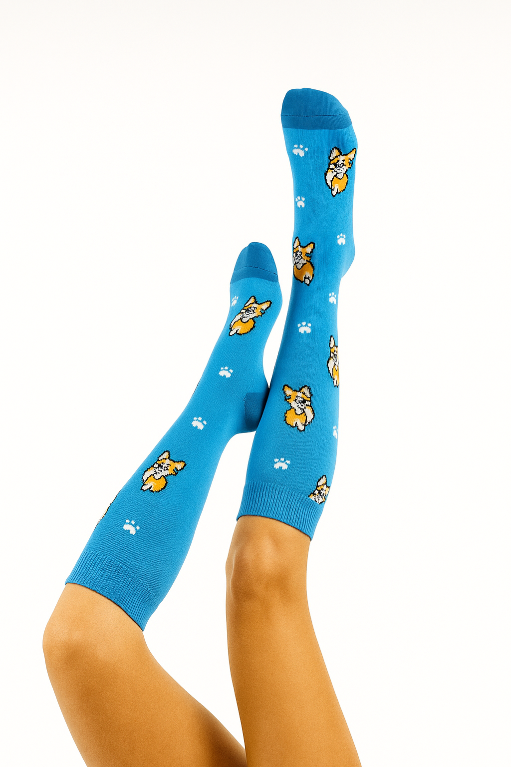 Comfy Corgi Edition- Compression Socks