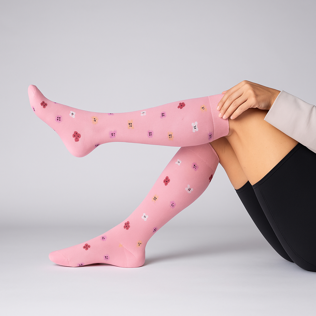 Comfy Blossom Bloom - Compression Socks