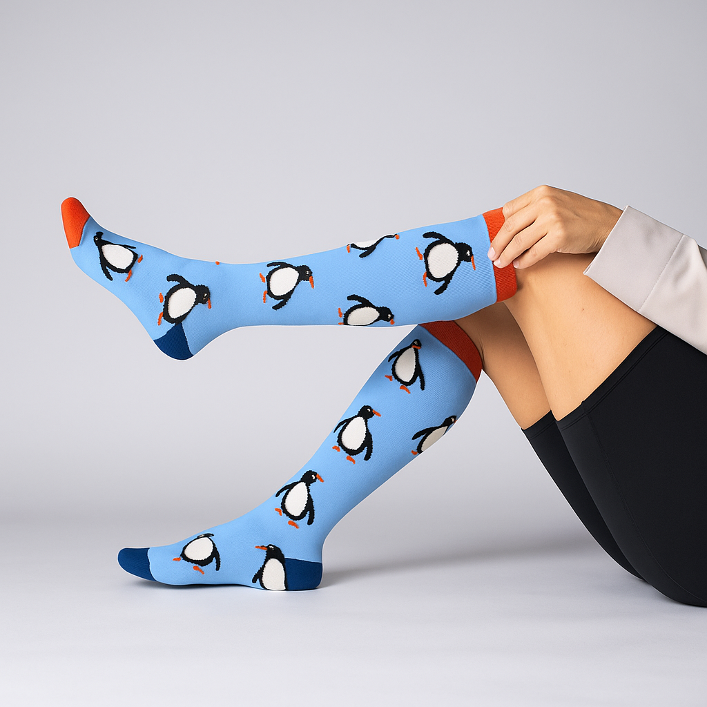 Comfy Painguin Shift - Compression Socks
