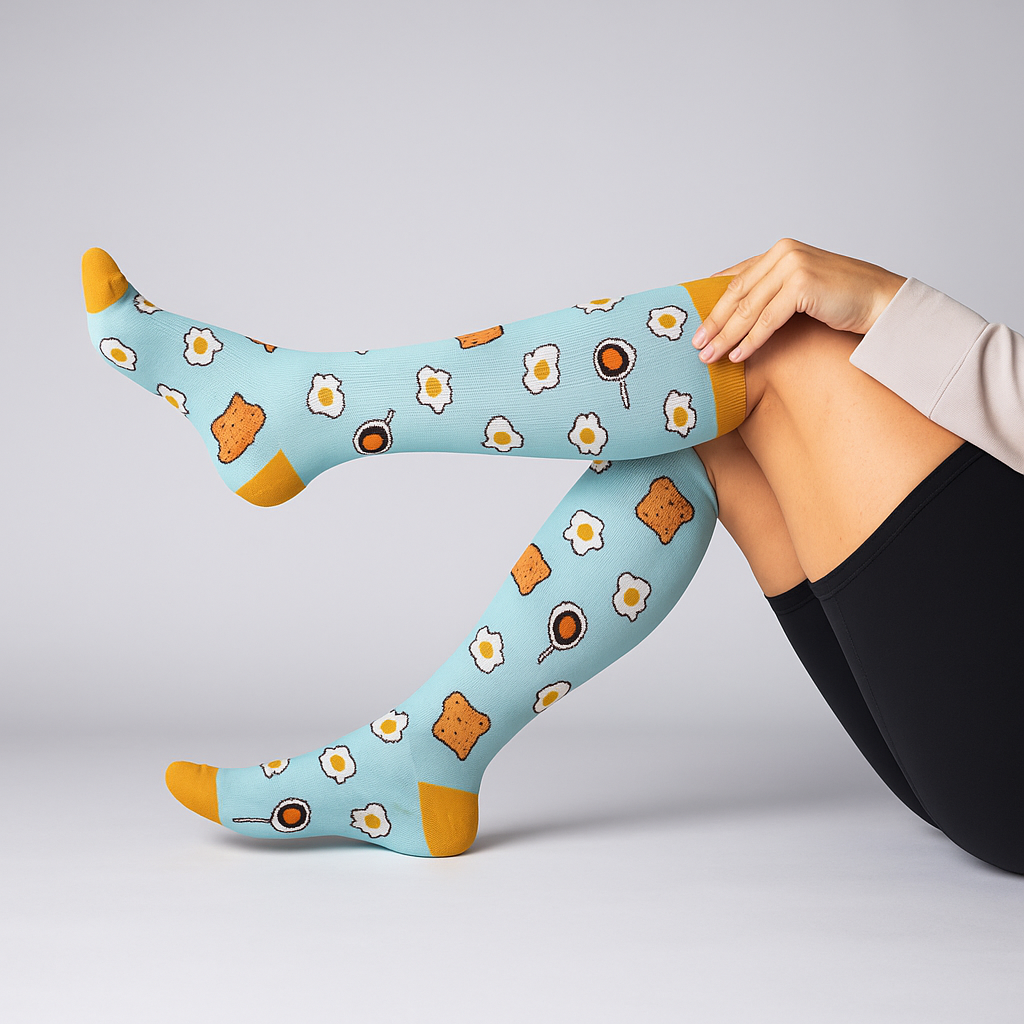 Comfy Sunny Side Support - Compression Socks