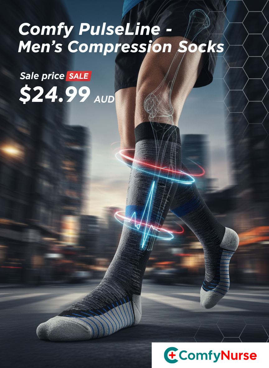 Comfy PulseLine- Men's Compression Socks