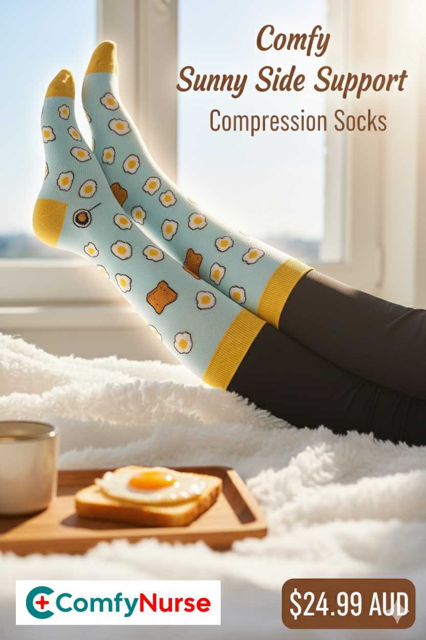 Comfy Sunny Side Support - Compression Socks