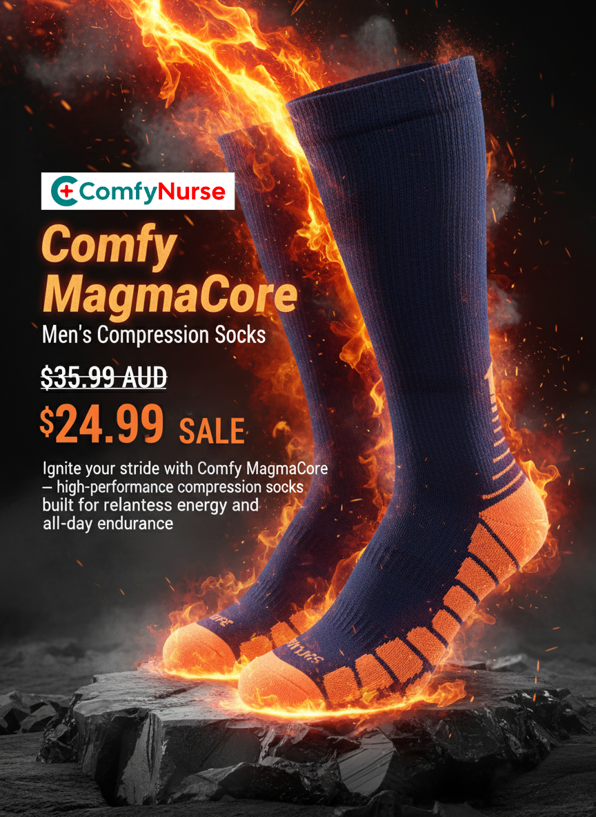 Comfy MagmaCore - Men's Compression Socks