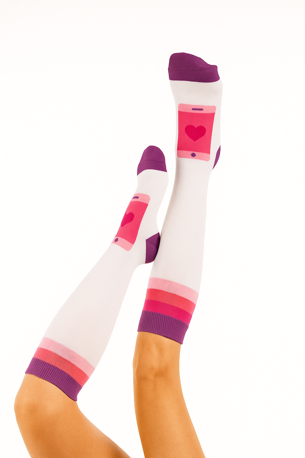 Comfy Heart Call- Compression Socks
