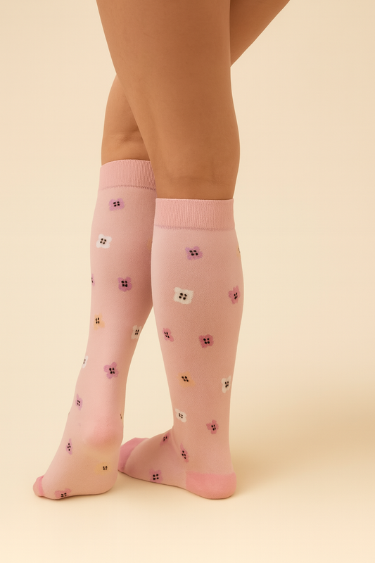 Comfy Blossom Bloom - Compression Socks